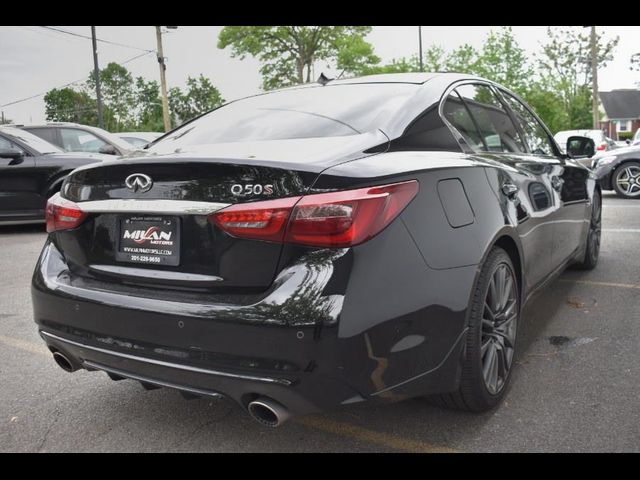 2018 INFINITI Q50 Red Sport 400