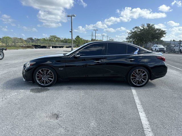 2018 INFINITI Q50 Red Sport 400