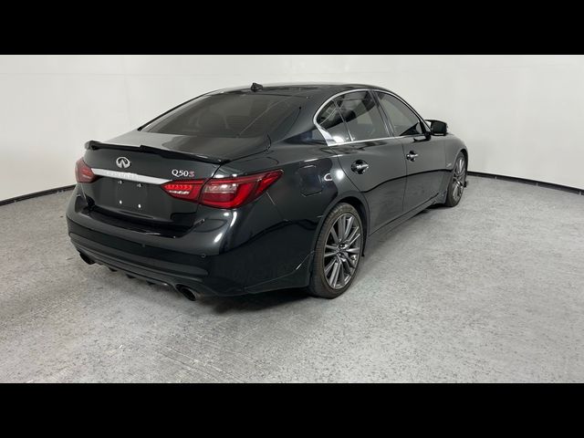 2018 INFINITI Q50 Red Sport 400