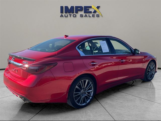 2018 INFINITI Q50 Red Sport 400