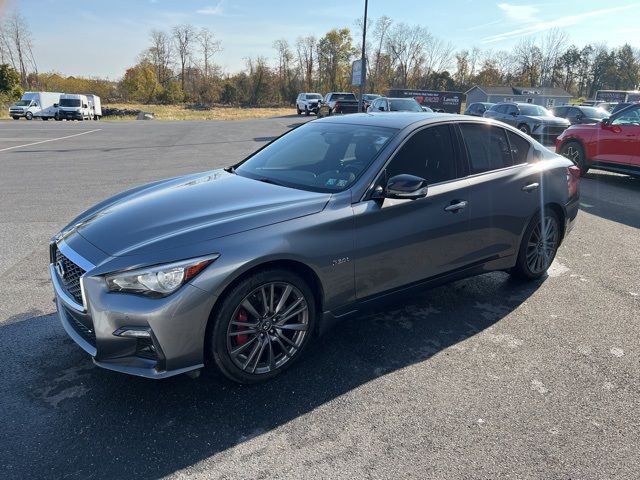 2018 INFINITI Q50 Red Sport 400