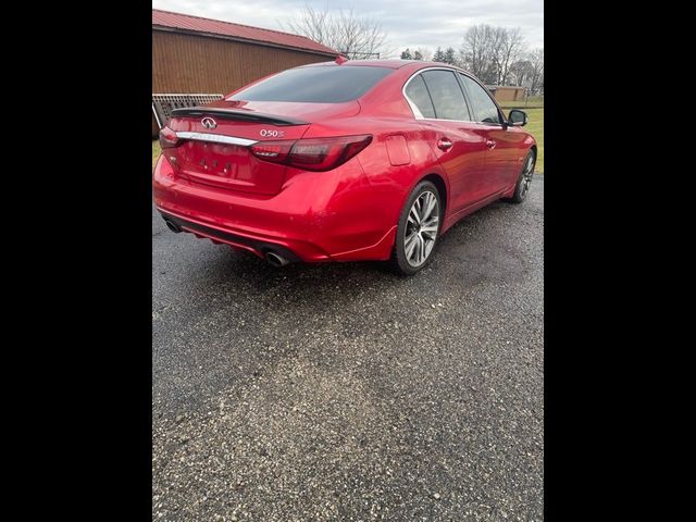 2018 INFINITI Q50 Red Sport 400