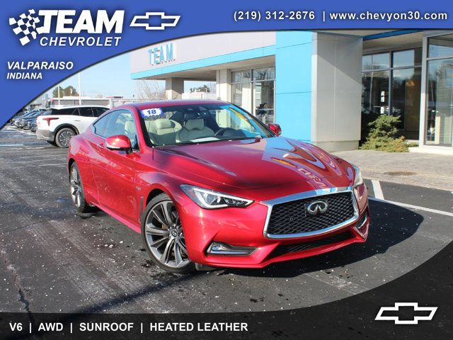 2018 INFINITI Q60 Red Sport 400