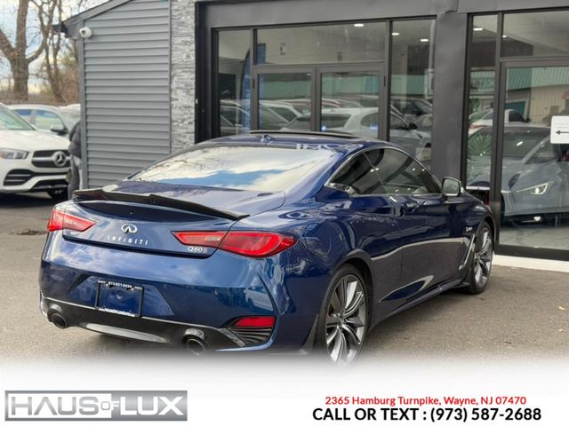 2018 INFINITI Q60 Red Sport 400