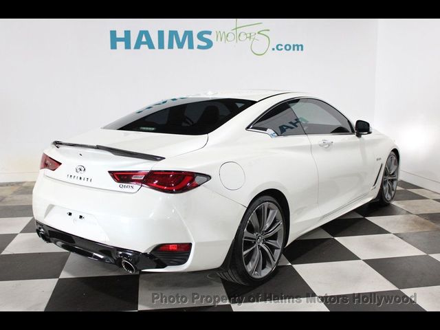 2018 INFINITI Q60 Red Sport 400