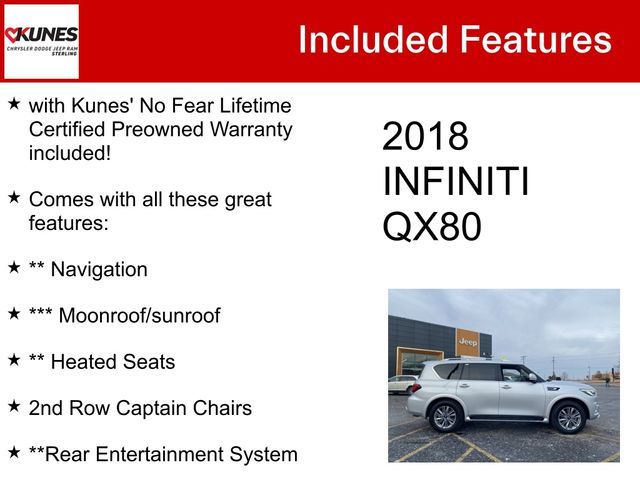 2018 INFINITI QX80 Base