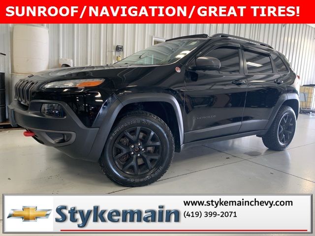 2018 Jeep Cherokee Trailhawk Leather Plus