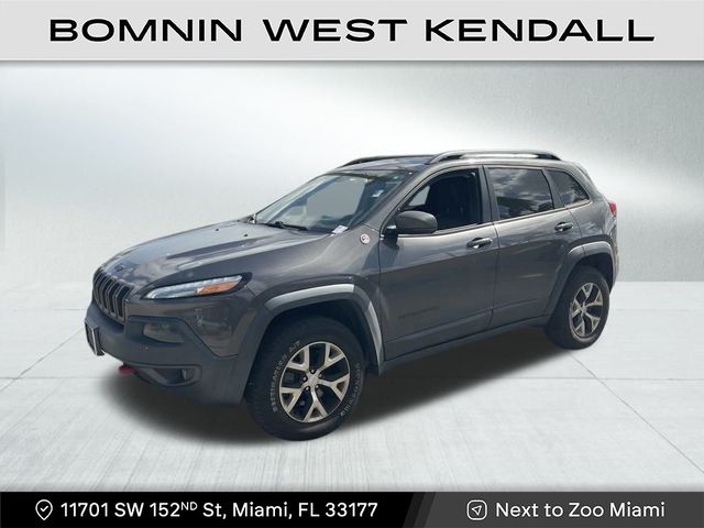 2018 Jeep Cherokee Trailhawk Leather Plus