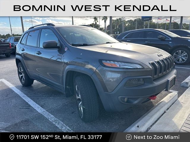 2018 Jeep Cherokee Trailhawk Leather Plus