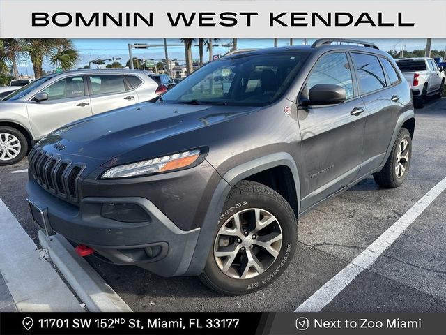 2018 Jeep Cherokee Trailhawk Leather Plus