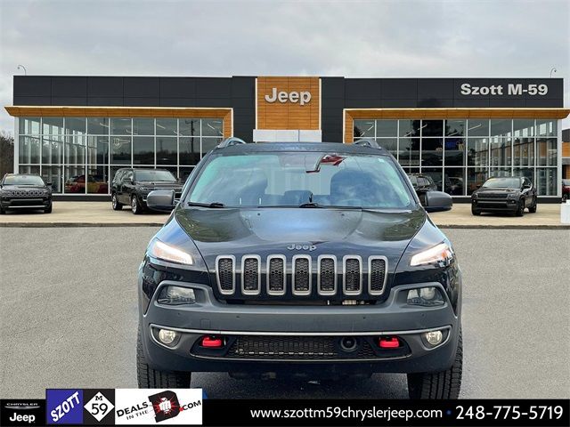 2018 Jeep Cherokee Trailhawk Leather Plus