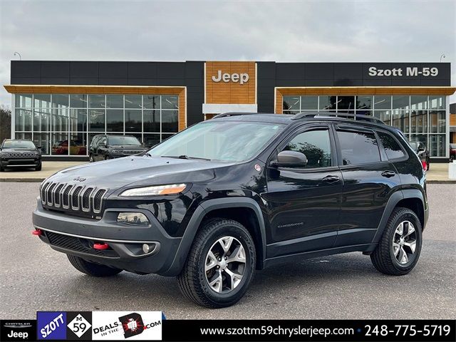 2018 Jeep Cherokee Trailhawk Leather Plus