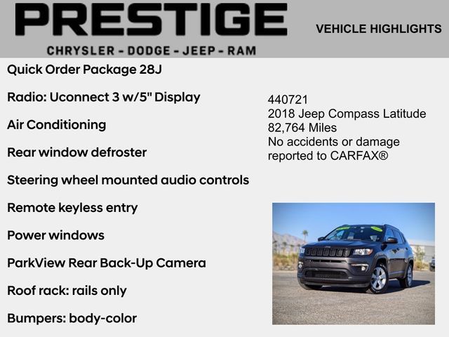 2018 Jeep Compass Latitude