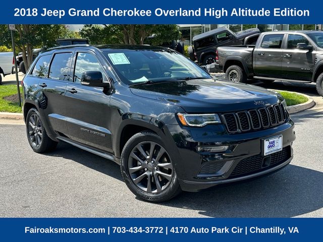 2018 Jeep Grand Cherokee High Altitude