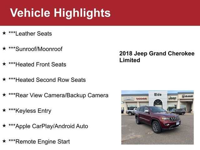 2018 Jeep Grand Cherokee Limited