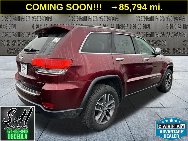 2018 Jeep Grand Cherokee Limited