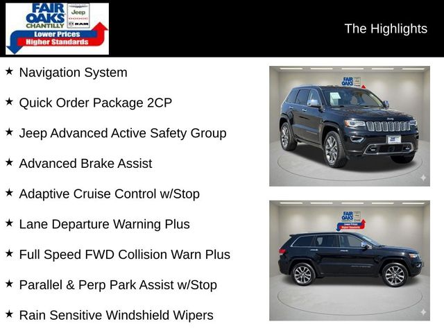 2018 Jeep Grand Cherokee Overland