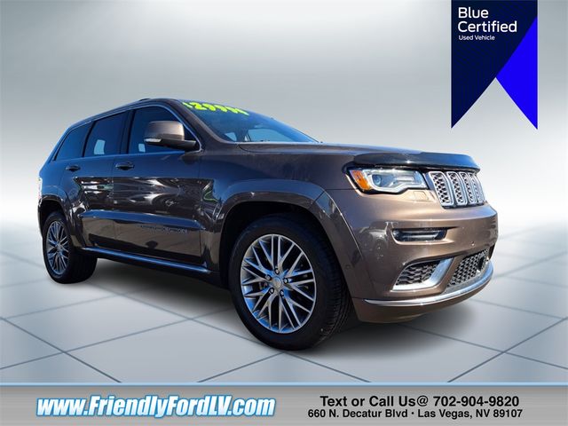 2018 Jeep Grand Cherokee Summit