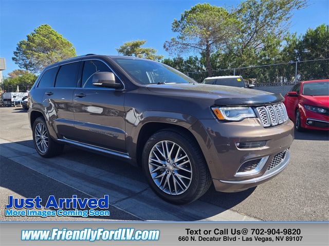 2018 Jeep Grand Cherokee Summit