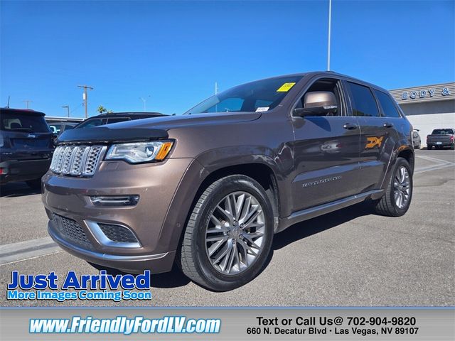 2018 Jeep Grand Cherokee Summit