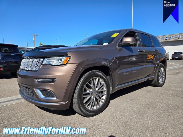 2018 Jeep Grand Cherokee Summit