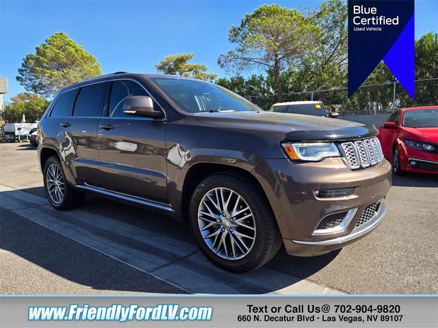 2018 Jeep Grand Cherokee Summit