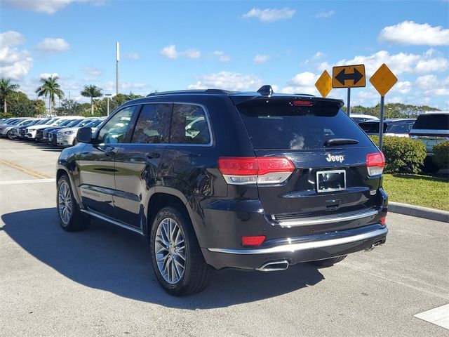 2018 Jeep Grand Cherokee Summit