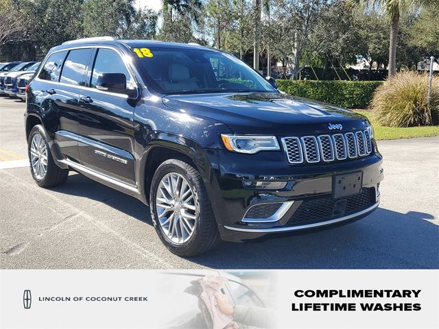 2018 Jeep Grand Cherokee Summit