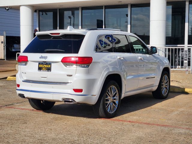 2018 Jeep Grand Cherokee Summit