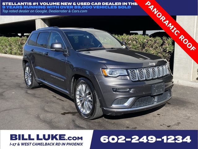 2018 Jeep Grand Cherokee Summit