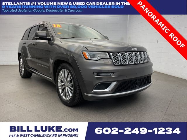 2018 Jeep Grand Cherokee Summit