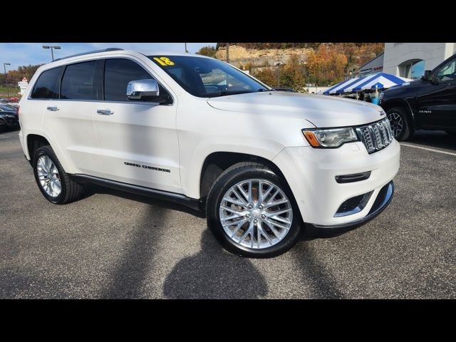 2018 Jeep Grand Cherokee Summit