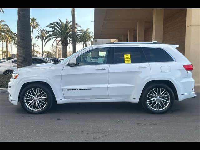 2018 Jeep Grand Cherokee Summit