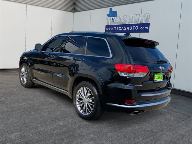 2018 Jeep Grand Cherokee Summit