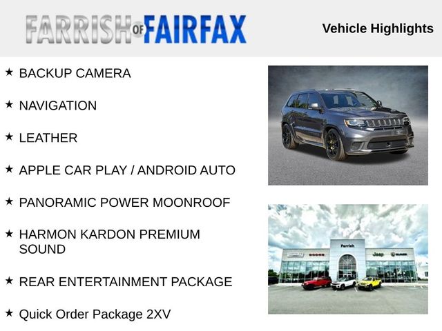 2018 Jeep Grand Cherokee Trackhawk