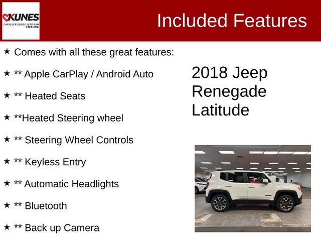 2018 Jeep Renegade Latitude