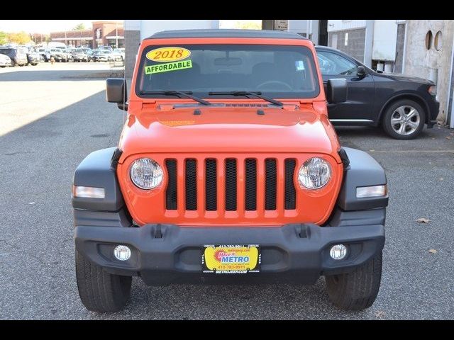 2018 Jeep Wrangler Sport