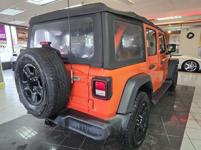 2018 Jeep Wrangler Unlimited Sport