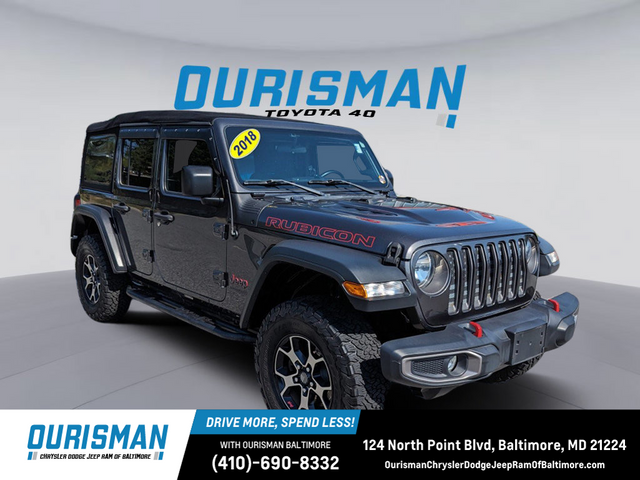 2018 Jeep Wrangler Unlimited Rubicon