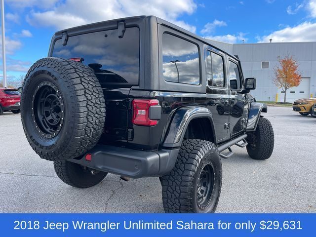 2018 Jeep Wrangler Unlimited Sahara