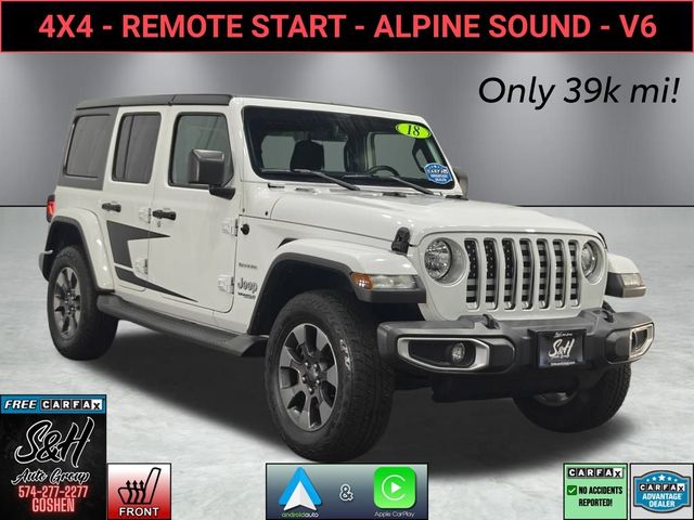 2018 Jeep Wrangler Unlimited Sahara
