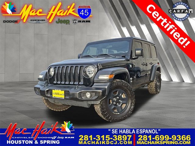 2018 Jeep Wrangler Unlimited Sport