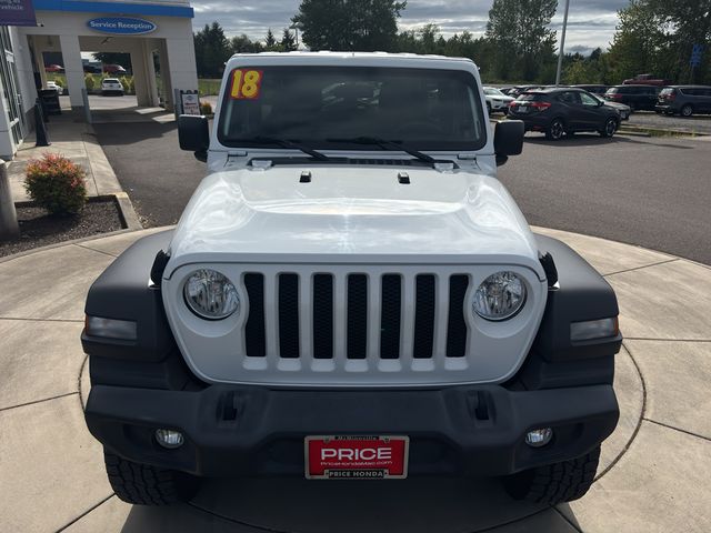 2018 Jeep Wrangler Unlimited Sport S
