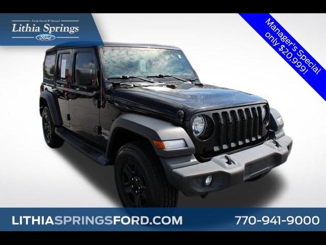 2018 Jeep Wrangler Unlimited Sport