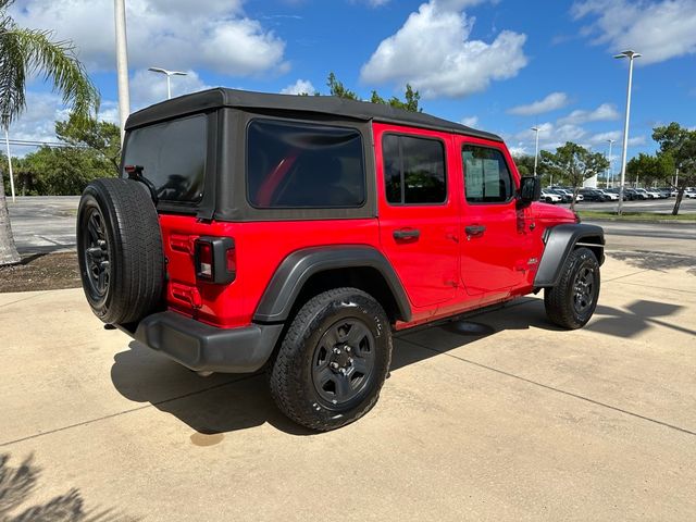 2018 Jeep Wrangler Unlimited Sport