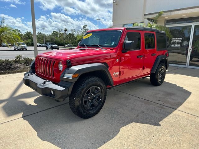 2018 Jeep Wrangler Unlimited Sport