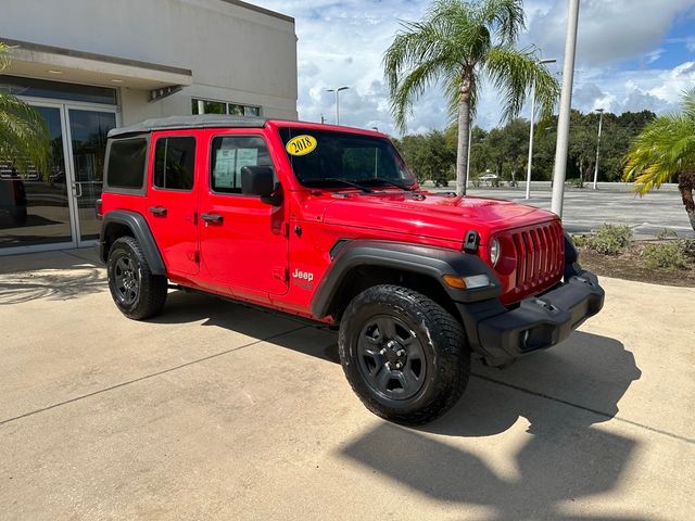 2018 Jeep Wrangler Unlimited Sport