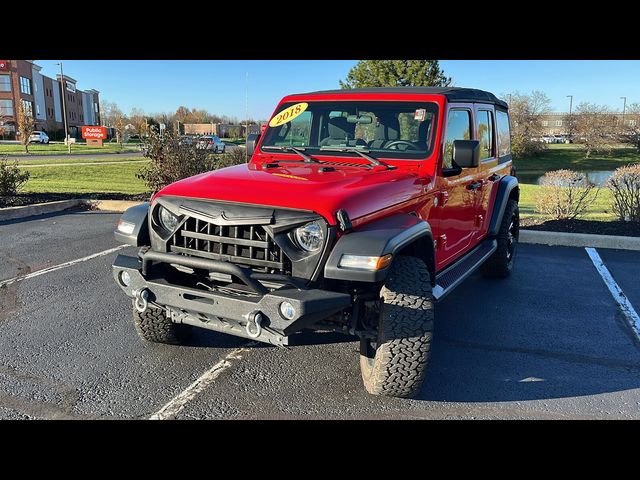 2018 Jeep Wrangler Unlimited Sport