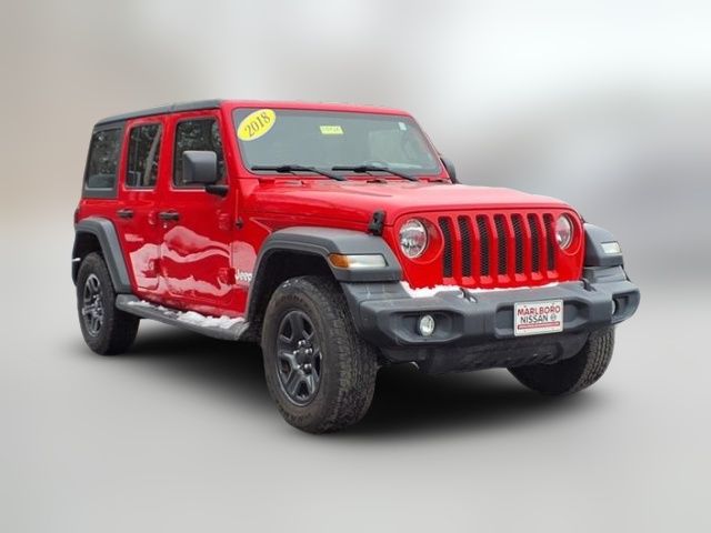 2018 Jeep Wrangler Unlimited Sport