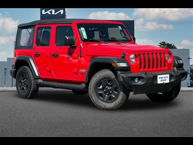 2018 Jeep Wrangler Unlimited Sport